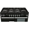 Rangemaster PROP110DFFSS/C 110cm Dual Fuel Range Cooker Professional Plus Stainless Steel / Chrome, A Rated