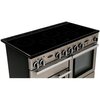 Rangemaster PROP110EISS/C 110cm Induction Range Cooker Professional Plus Stainless Steel / Chrome, A Rated