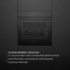 Fisher & Paykel OB60SAMPTB5 Built-In Electric Single Oven with Pyrolytic Cleaning, Black, A+ Rated