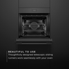 Fisher & Paykel OB60SAMPTB5 Built-In Electric Single Oven with Pyrolytic Cleaning, Black, A+ Rated
