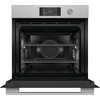 Fisher & Paykel OB60SACPTDX5 Built-In Electric Single Oven with Pyrolytic Cleaning, Silver, A+ Rated