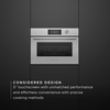 Fisher & Paykel OM60NCTDX5 Built-In Combination Microwave Oven, Silver