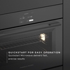 Fisher & Paykel OM60NMTB5 Built-In Combination Microwave Oven, Black