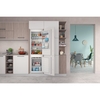 Indesit INC18D011B1 Low Frost Integrated Fridge Freezer, Sliding Hinge, 70/30, E Rated