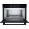 Hotpoint HMD44MBUK Built-In Microwave with Grill, Black
