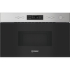 Indesit IM K12 XUK Built-In Microwave with Grill, Stainless Steel