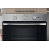 Indesit IO 233 X UK Built-In Electric Single Oven, Stainless Steel, A Rated