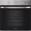 Indesit IO 233 X UK Built-In Electric Single Oven, Stainless Steel, A Rated