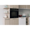Indesit IO 233 B UK Built-In Electric Single Oven, Black, A Rated