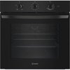 Indesit IO 233 B UK Built-In Electric Single Oven, Black, A Rated