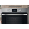 Indesit IO 278P1 X UK Built-In Electric Single Oven with Pyrolytic Cleaning, Stainless Steel, A++ Rated