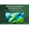 TCL 85C855K C855K 85" QD-Mini LED 4K Ultra HD Smart TV, Black, F Rated