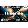 Hisense 85U7QTUK 85" ULED Mini LED Smart Television, 4K Ultra HD, Black, D Rated