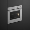 Fisher & Paykel OB60SACPGX5 Built-In Electric Single Oven with Pyrolytic Cleaning, Silver, A Rated