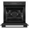 Fisher & Paykel OB60SACPGB5 Built-In Electric Single Oven with Pyrolytic Cleaning, Black, A Rated