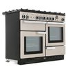Rangemaster PROP110NGFSS/C 110cm Gas Range Cooker Professional Plus Stainless Steel / Chrome, A Rated