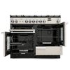 Rangemaster PROP110NGFSS/C 110cm Gas Range Cooker Professional Plus Stainless Steel / Chrome, A Rated