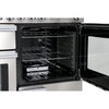 Rangemaster PROP110NGFSS/C 110cm Gas Range Cooker Professional Plus Stainless Steel / Chrome, A Rated