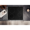 Hotpoint HR612CH 58cm Ceramic Hob, Black