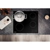 Hotpoint HR612CH 58cm Ceramic Hob, Black