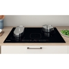 Indesit IB21B77NE 77cm Induction Hob, Black