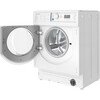 Indesit BIWMIL71252UKN Integrated Washing Machine, 7kg, 1200 Spin, White, E Rated