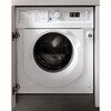 Indesit BIWMIL71252UKN Integrated Washing Machine, 7kg, 1200 Spin, White, E Rated