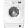 Indesit BIWMIL71252UKN Integrated Washing Machine, 7kg, 1200 Spin, White, E Rated
