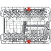 Hotpoint HSFO3T223WUK Slimline Dishwasher, 10 Place Settings, White, E Rated