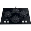 Hotpoint HGS61SBK 60cm 4 Burner Gas Hob, Black