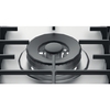 Hotpoint PPH75GDFIXUK 75cm 5 Burner Gas Hob, Stainless Steel