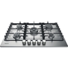Hotpoint PPH75GDFIXUK 75cm 5 Burner Gas Hob, Stainless Steel