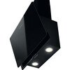 Indesit IHVP 65F LM K 60cm Chimney Cooker Hood, Black, D Rated