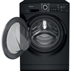 Hotpoint NDB9635BSUK Washer Dryer, 9kg/6kg, 1400 Spin, Black, D Rated