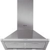 Hotpoint PHPN6.5FLMX/1 60cm Chimney Cooker Hood, Stainless Steel, D Rated