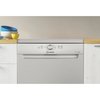 Indesit D2FHK26SUK Dishwasher, 14 Place Settings, Silver, E Rated
