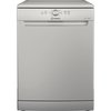 Indesit D2FHK26SUK Dishwasher, 14 Place Settings, Silver, E Rated