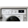 Hotpoint BIWDHG861485UK Integrated Washer Dryer, 8kg/6kg, 1400 Spin, White, D Rated