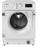 Hotpoint BIWDHG861485UK Integrated Washer Dryer, 8kg/6kg, 1400 Spin, White, D Rated