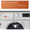 Hotpoint BIWDHG961485UK Integrated Washer Dryer, 9kg/6kg, 1400 Spin, White, D Rated
