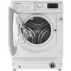 Hotpoint BIWMHG81485UK Integrated Washing Machine, 8kg, 1400 Spin, White, B Rated