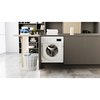 Hotpoint BIWMHG81485UK Integrated Washing Machine, 8kg, 1400 Spin, White, B Rated
