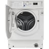 Indesit BIWMIL91485UK Integrated Washing Machine, 9kg, 1400 Spin, White, B Rated