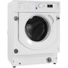 Indesit BIWMIL91485UK Integrated Washing Machine, 9kg, 1400 Spin, White, B Rated
