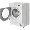 Indesit BIWMIL91485UK Integrated Washing Machine, 9kg, 1400 Spin, White, B Rated