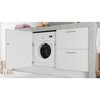 Indesit BIWMIL81485UK Integrated Washing Machine, 8kg, 1400 Spin, White, B Rated