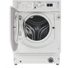 Indesit BIWMIL81485UK Integrated Washing Machine, 8kg, 1400 Spin, White, B Rated