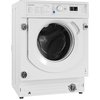 Indesit BIWMIL81485UK Integrated Washing Machine, 8kg, 1400 Spin, White, B Rated