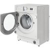 Indesit BIWMIL81485UK Integrated Washing Machine, 8kg, 1400 Spin, White, B Rated
