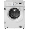 Indesit BIWMIL81485UK Integrated Washing Machine, 8kg, 1400 Spin, White, B Rated